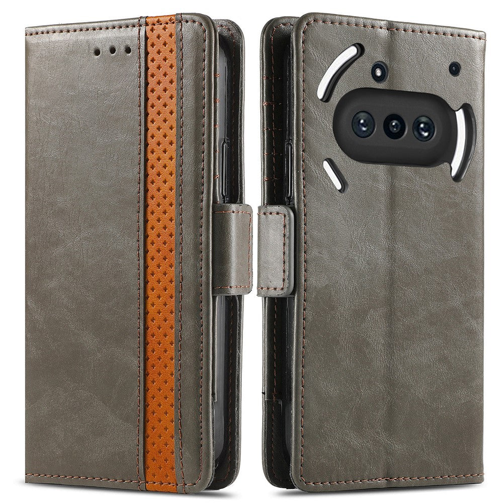 Nothing Phone (3a) Wallet-Handyhülle – Aus PU-Leder, mit Ständer & RFID-Schutz, inklusive Brieftasche