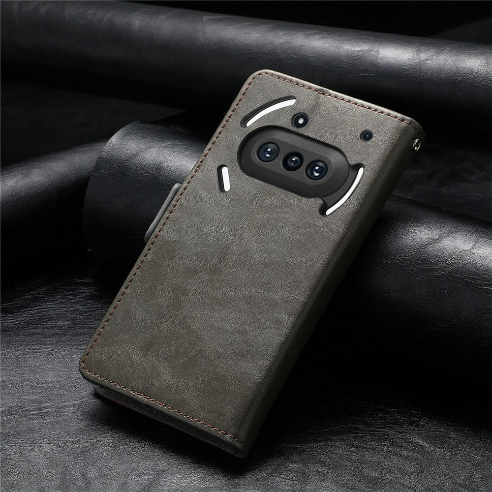 Nothing Phone (3a) Wallet-Handyhülle – Aus PU-Leder, mit Ständer & RFID-Schutz, inklusive Brieftasche