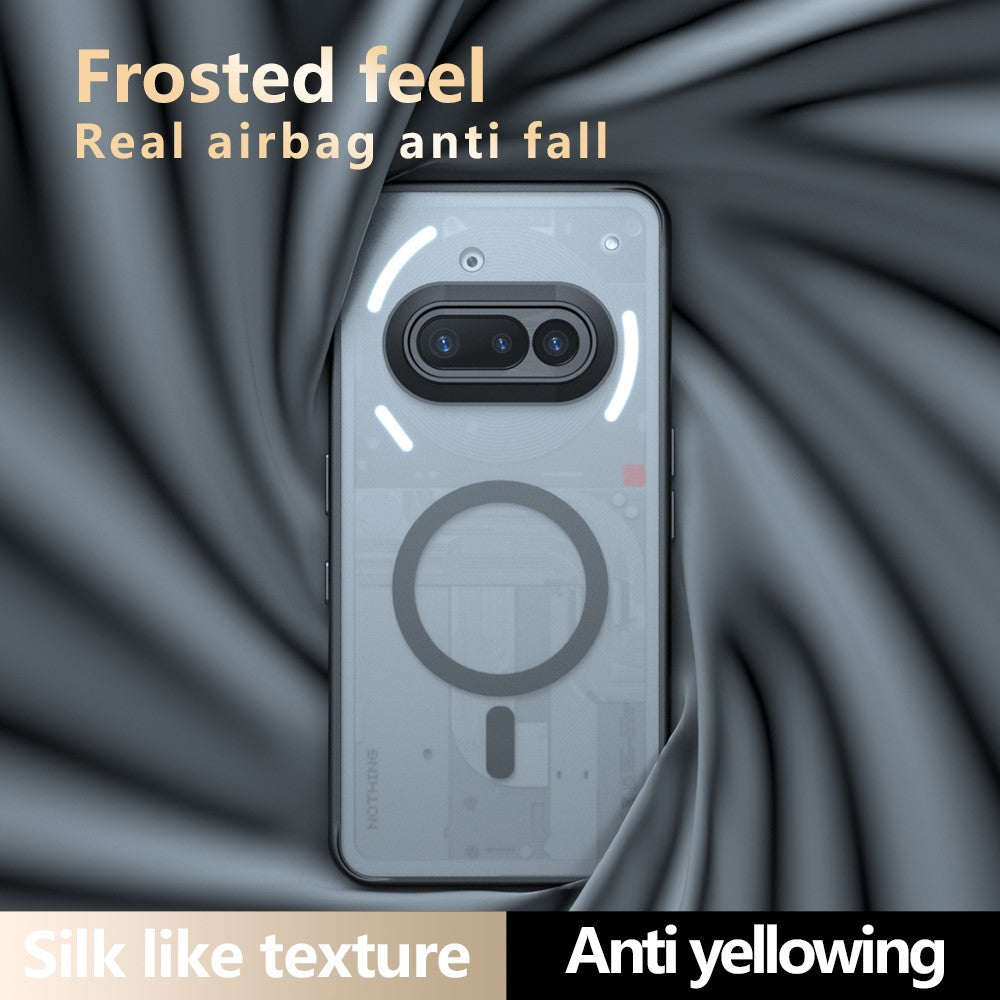 For Nothing Phone (3a) Magnetic Case TPU + PC Matte Skin Touch Phone Cover