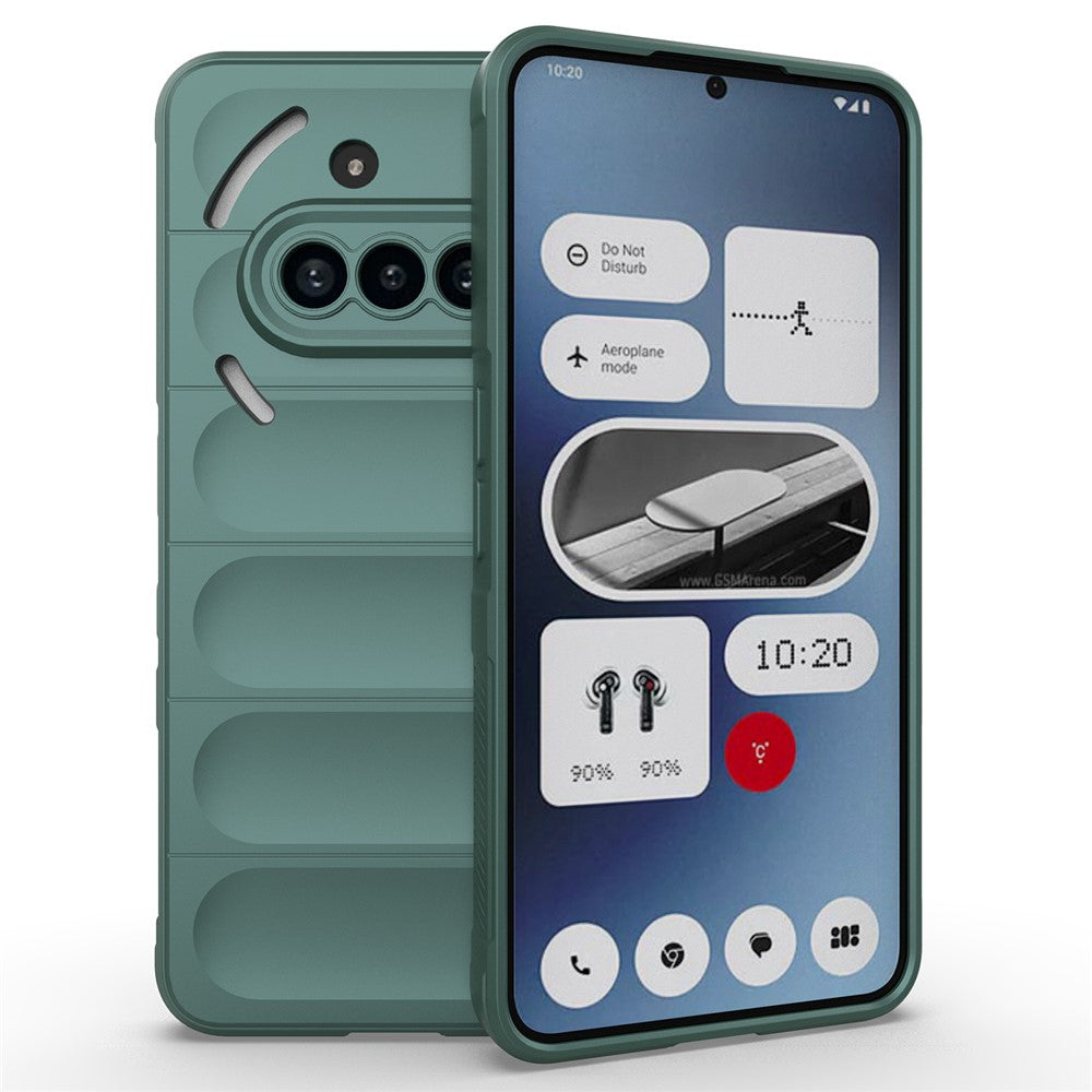 For Nothing Phone (3a) Case Anti-Drop Soft TPU Rugged Phone Back Cover