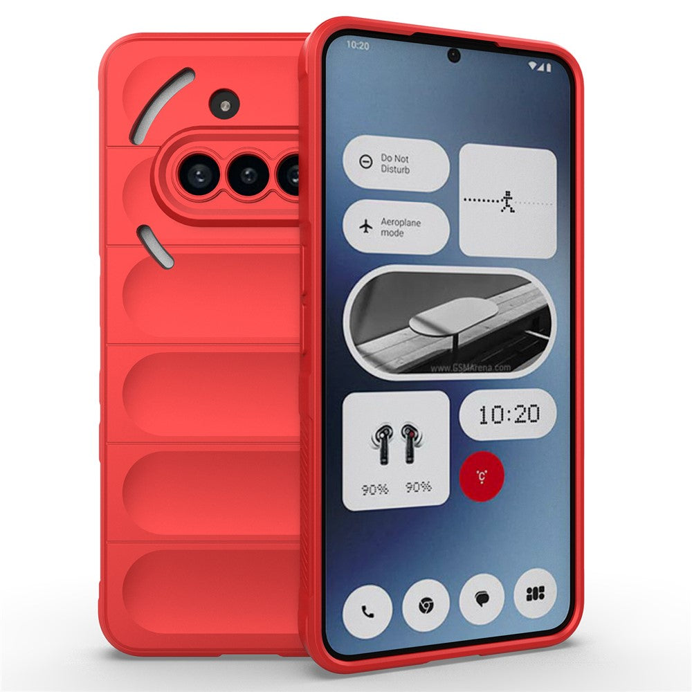 For Nothing Phone (3a) Case Anti-Drop Soft TPU Rugged Phone Back Cover