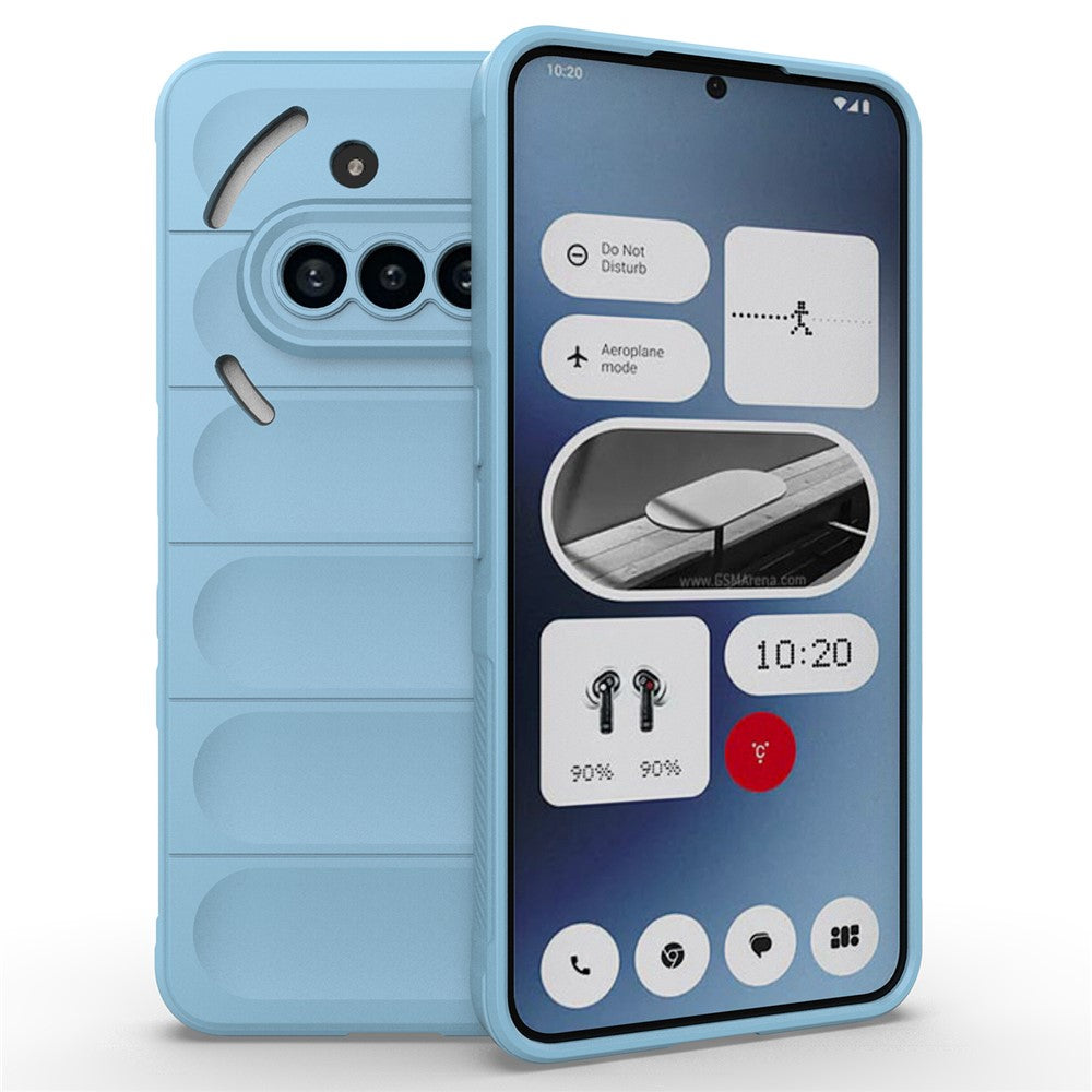 For Nothing Phone (3a) Case Anti-Drop Soft TPU Rugged Phone Back Cover