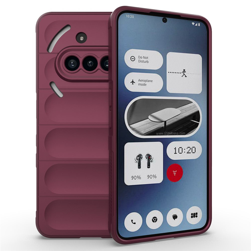 For Nothing Phone (3a) Case Anti-Drop Soft TPU Rugged Phone Back Cover