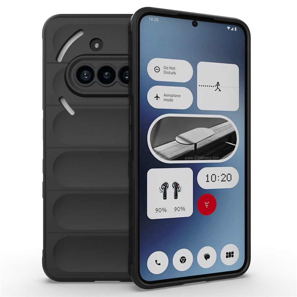 For Nothing Phone (3a) Case Anti-Drop Soft TPU Rugged Phone Back Cover
