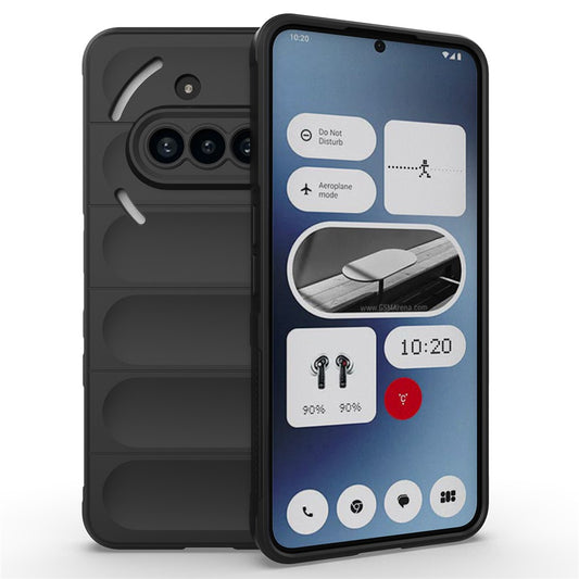 For Nothing Phone (3a) Case Anti-Drop Soft TPU Rugged Phone Back Cover