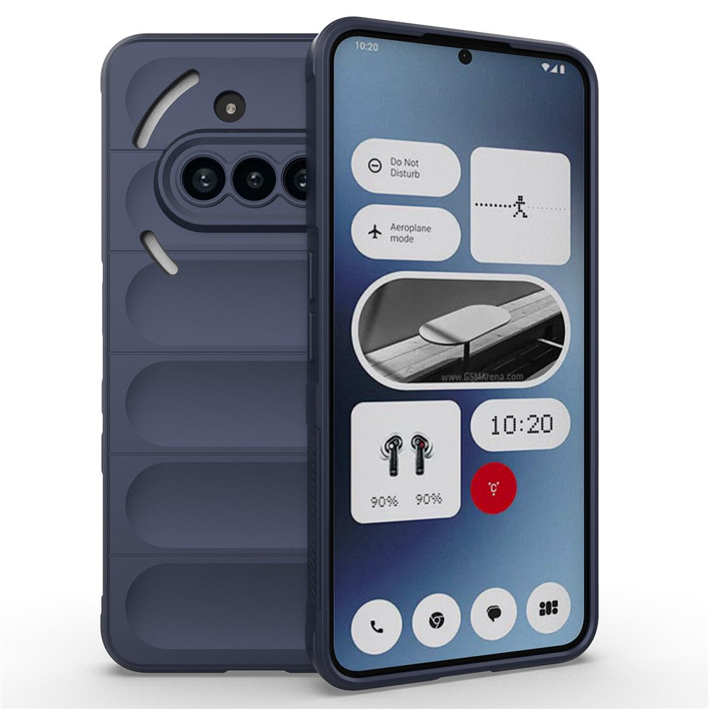 For Nothing Phone (3a) Case Anti-Drop Soft TPU Rugged Phone Back Cover