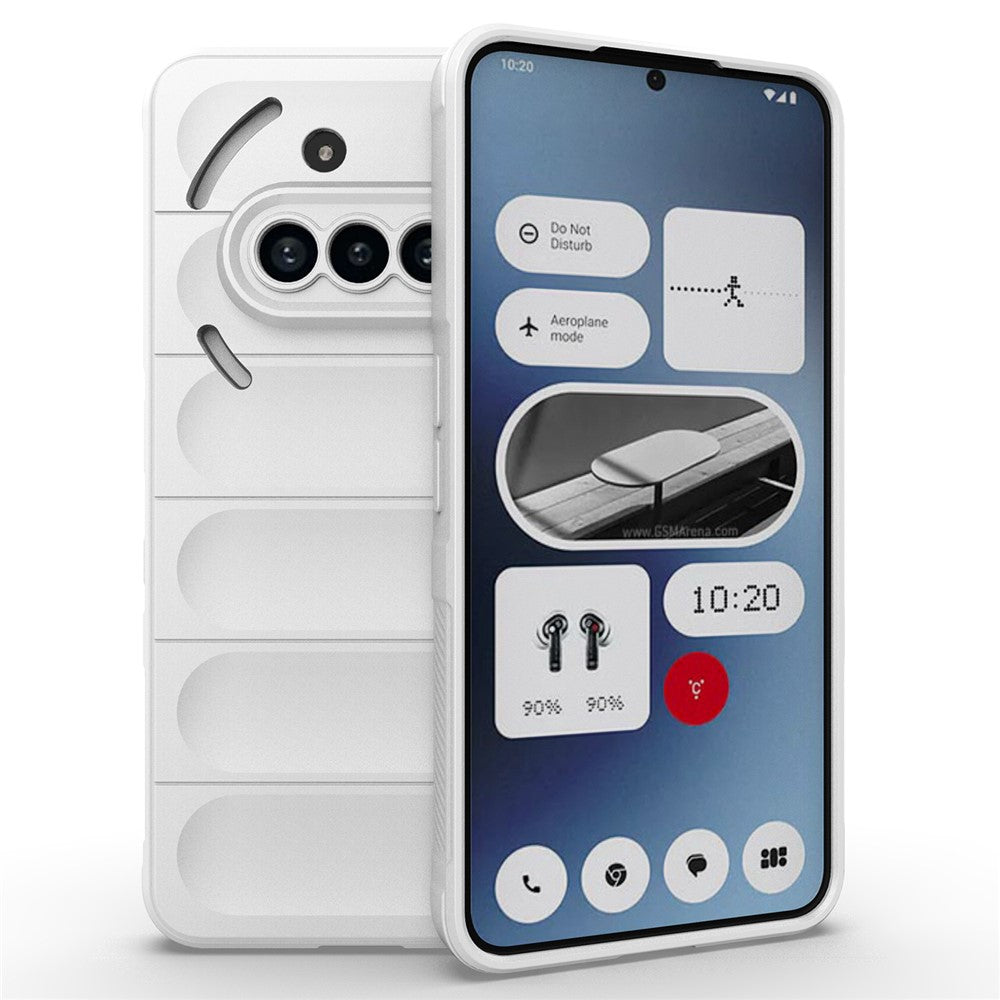For Nothing Phone (3a) Case Anti-Drop Soft TPU Rugged Phone Back Cover