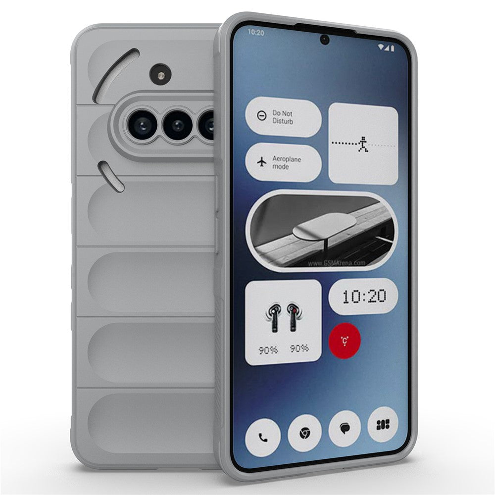 For Nothing Phone (3a) Case Anti-Drop Soft TPU Rugged Phone Back Cover
