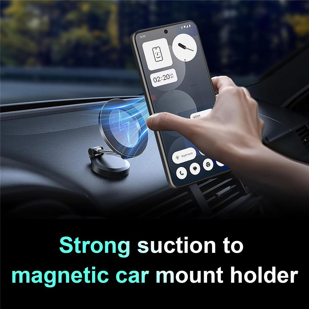 For Nothing Phone (3a) Pro Case with Slide Camera Lid PC + TPU Kickstand Phone Cover