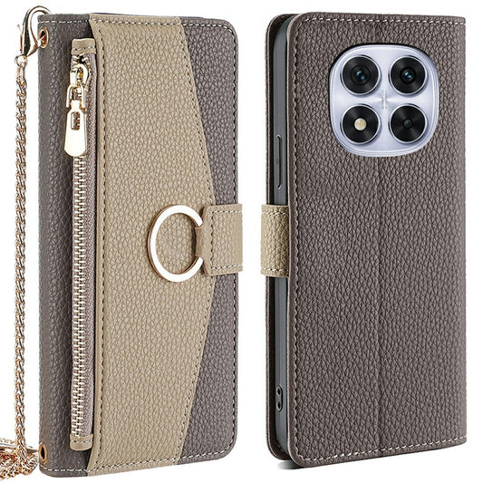 Xiaomi Redmi Note 14 Pro 5G / Xiaomi Redmi Note 14 Pro+ 5G / Xiaomi Poco X7 5G Handyhülle – Wallet Case 14 Pro+ 5G / Poco X7 5G Leder- mit Spiegel/Kettenschultergurt