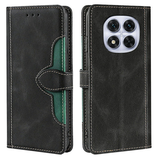 Xiaomi Redmi Note 14 Pro 5G / Xiaomi Redmi Note 14 Pro+ 5G / Xiaomi Poco X7 5G Wallet-Handyhülle – Leather Case Note 14 Pro+ 5G / Poco X7 5G mit Strohhut-Magnetverschluss