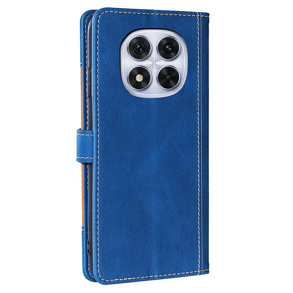 Leather Case For Xiaomi Redmi Note 14 Pro 5G  /  Note 14 Pro+ 5G  /  Poco X7 5G Wallet Phone Cover with Straw Hat Magnetic Clasp