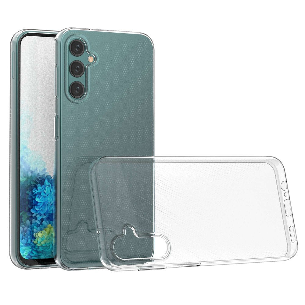 Galaxy A14 5G/4G Transparente Hülle – Kratzfest, weich & stoßfest