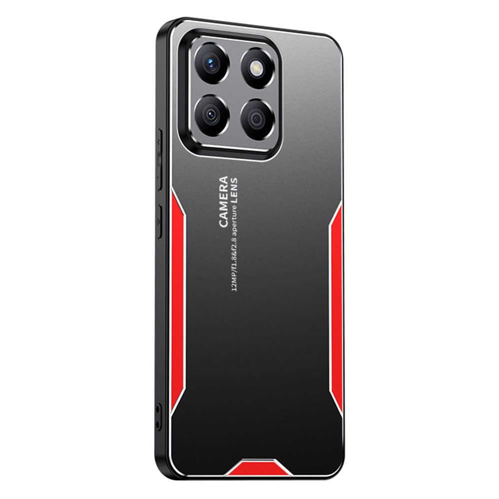 For Honor X8c 4G Phone Case Aluminium Alloy TPU PC Back Cover