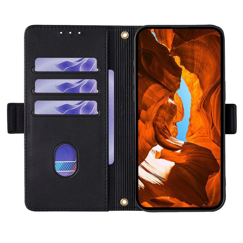 Phone Case For Xiaomi Redmi Note 14 Pro 5G / Note 14 Pro+ 5G / Poco X7 5G PU Leather Wallet Stand Cover with Crossbody Shoulder Strap
