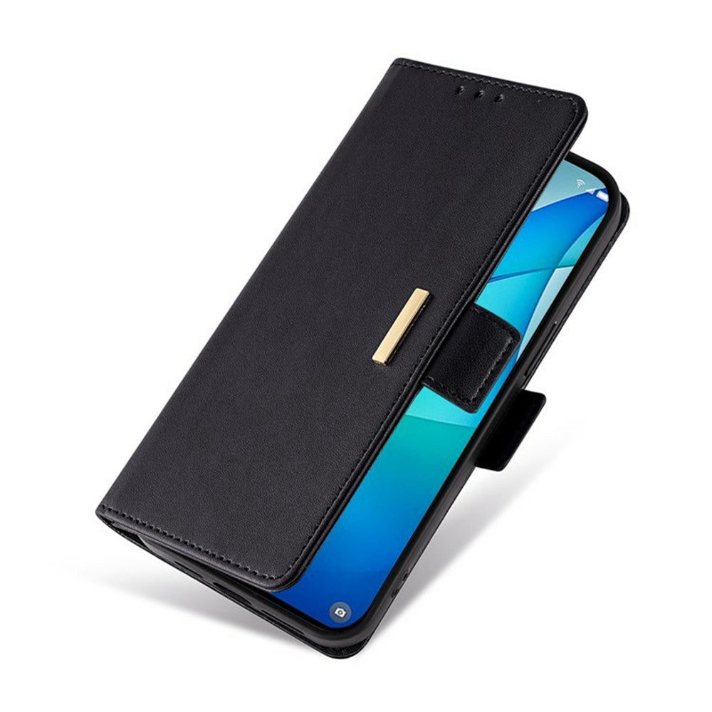 Phone Case For Xiaomi Redmi 14C 4G / 14R 5G / A4 5G / Poco C75 4G PU Leather Wallet Stand Cover with Crossbody Shoulder Strap