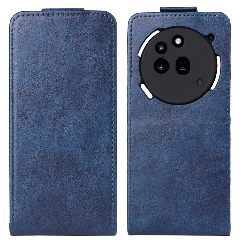 For Nothing Phone (3a) Pro Stand Case Magnetic Clasp Vertical Flip Leather Phone Cover with Card Holder