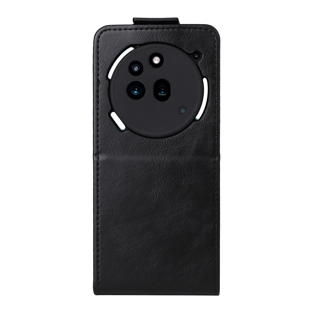 For Nothing Phone (3a) Pro Stand Case Magnetic Clasp Vertical Flip Leather Phone Cover with Card Holder
