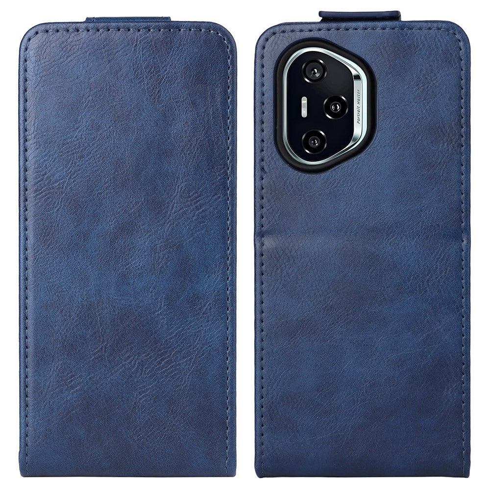 For Honor 400 5G (Global) Stand Case Magnetic Clasp Vertical Flip Leather Phone Cover with Card Holder
