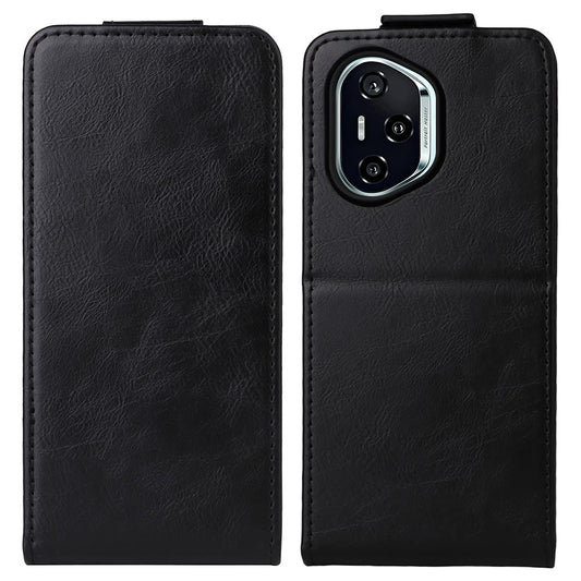 Honor 400 5G (Global) Handyhülle – Standgehäuse mit Magnetverschluss, vertikales Flip-Leder-Handycover mit Kartenhalter