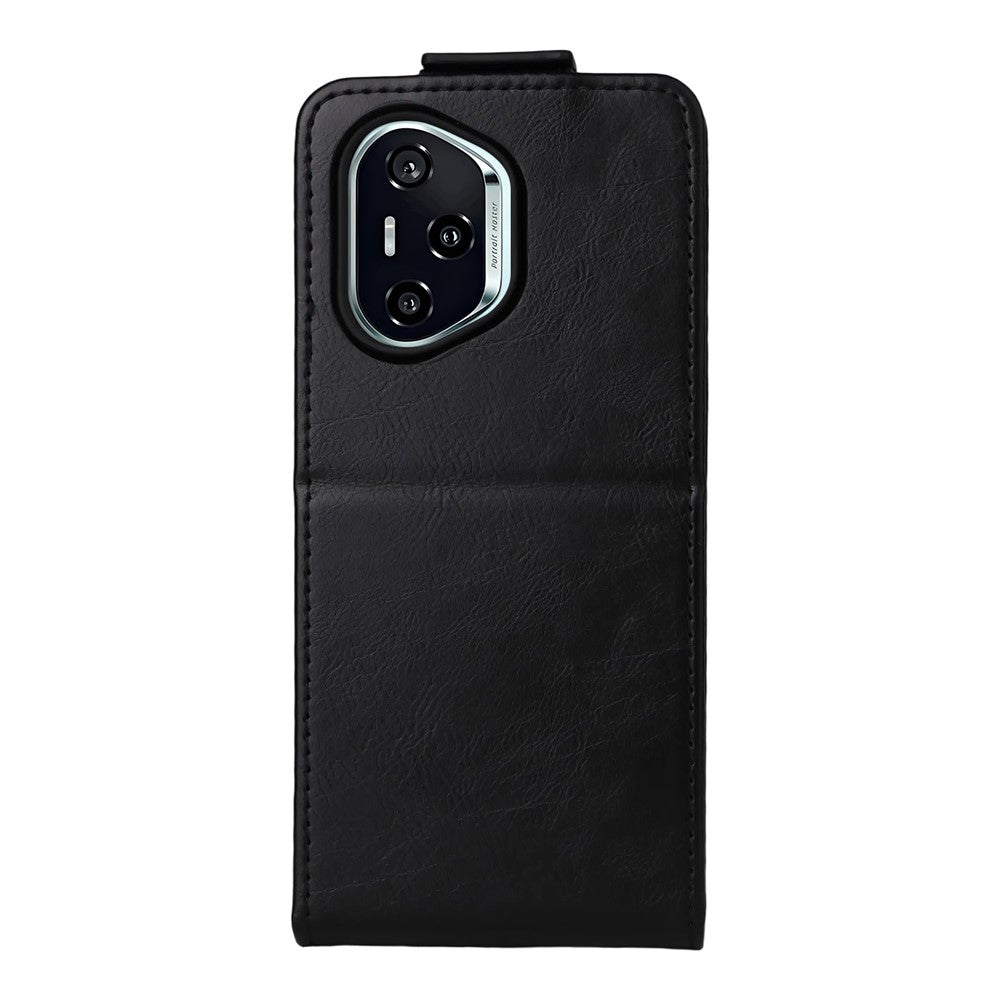 For Honor 400 5G (Global) Stand Case Magnetic Clasp Vertical Flip Leather Phone Cover with Card Holder