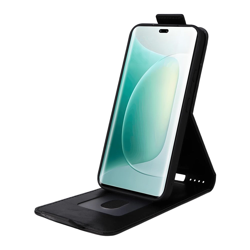 For Honor 400 5G (Global) Stand Case Magnetic Clasp Vertical Flip Leather Phone Cover with Card Holder