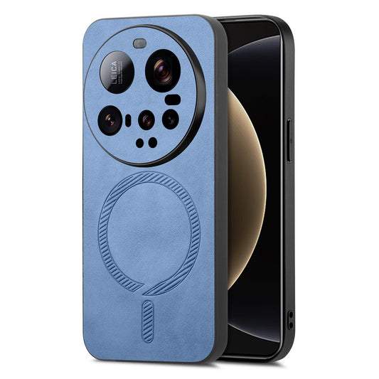 Xiaomi 15 Ultra Handyhülle – Lederrückseite, magnetische , hautfreundlich