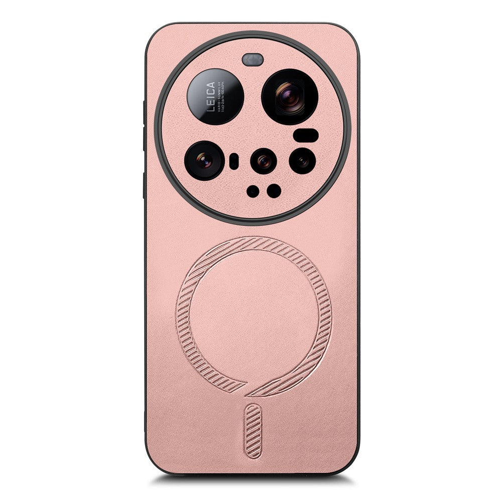 For Xiaomi 15 Ultra Leather Back Case Magnetic Case Skin-touch Phone Cover