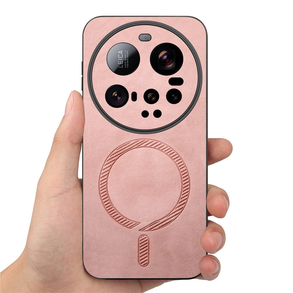For Xiaomi 15 Ultra Leather Back Case Magnetic Case Skin-touch Phone Cover