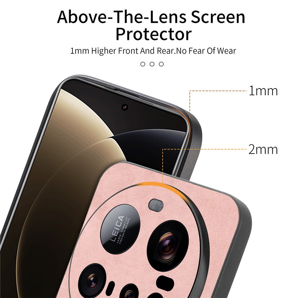 For Xiaomi 15 Ultra Leather Back Case Magnetic Case Skin-touch Phone Cover