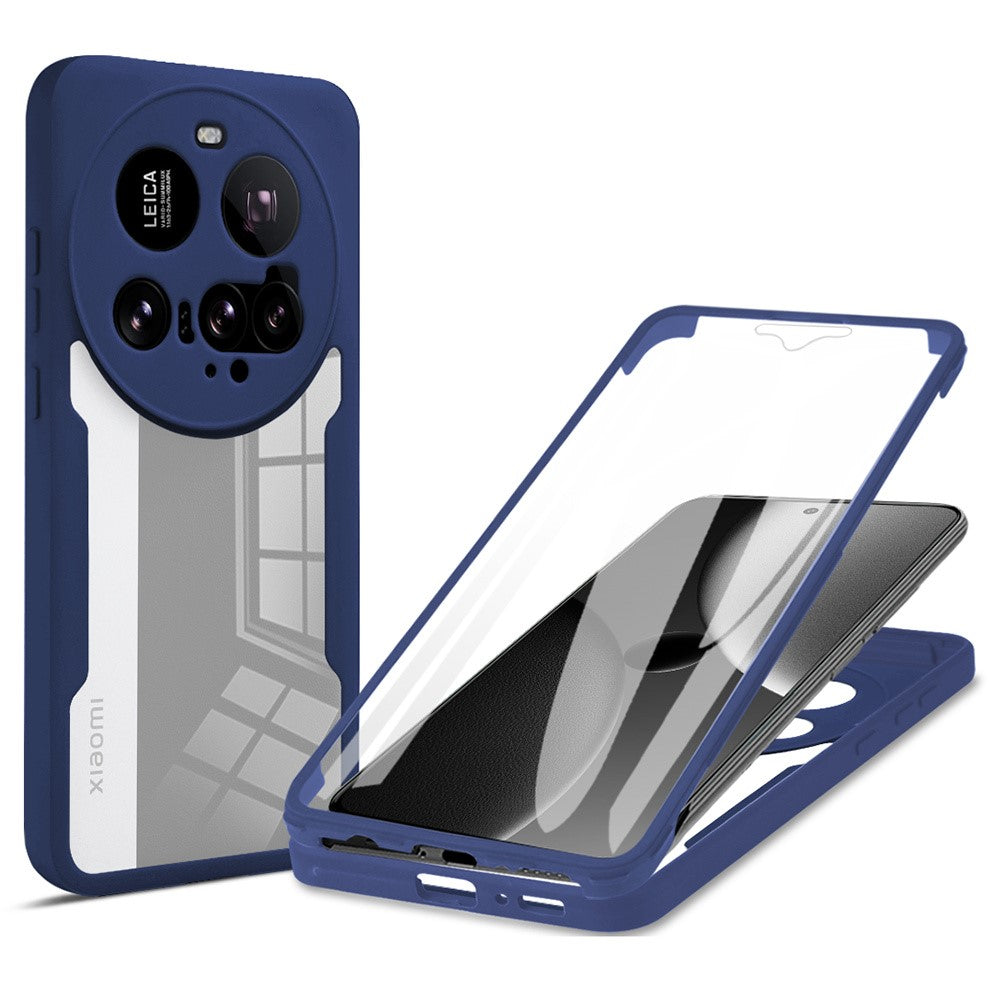 For Xiaomi 15 Ultra Case Acrylic + TPU Clear Phone Cover with PET Screen Film