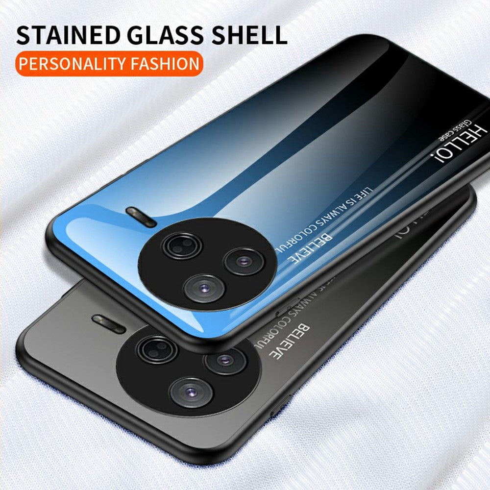 For Xiaomi Poco F7 Pro 5G / Redmi K80 5G Case Anti-Scratch Tempered Glass + PC+TPU Phone Cover