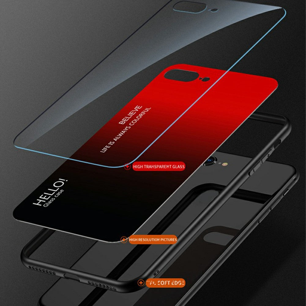 For Xiaomi Poco F7 Pro 5G / Redmi K80 5G Case Anti-Scratch Tempered Glass + PC+TPU Phone Cover