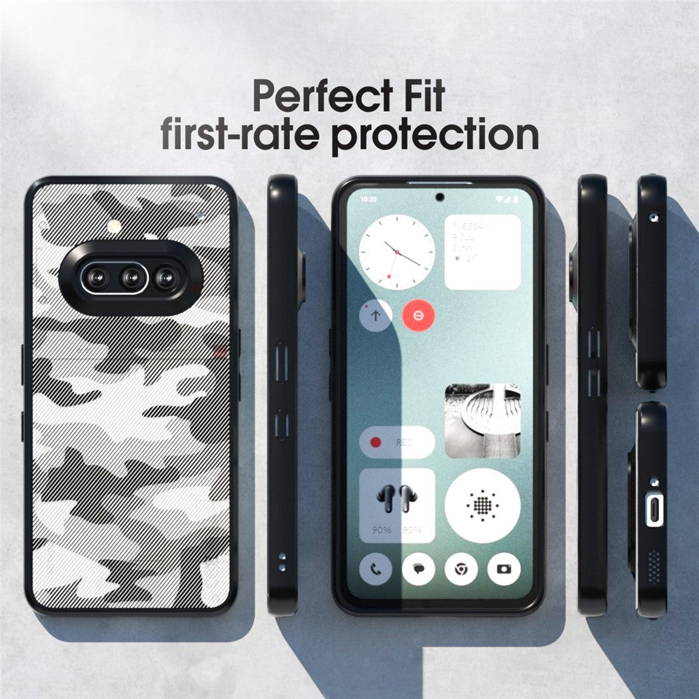 IBMRS For Nothing Phone (3a) Case TPU + PC Heavy Duty Shockproof Phone Cover