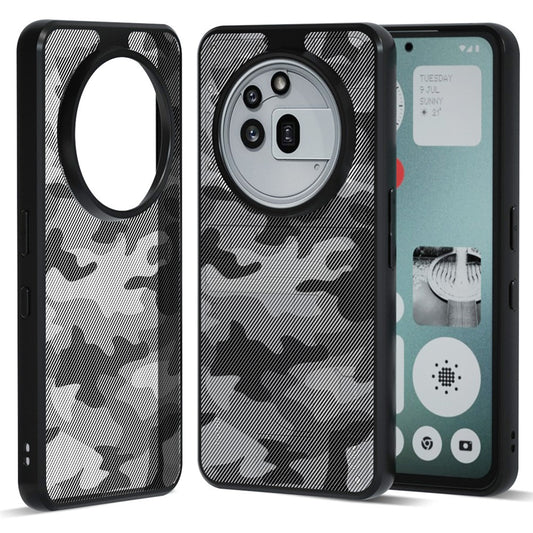 IBMRS For Nothing Phone (3a) Pro Case Soft TPU Frame Hard PC Back Anti-Fall Phone Cover
