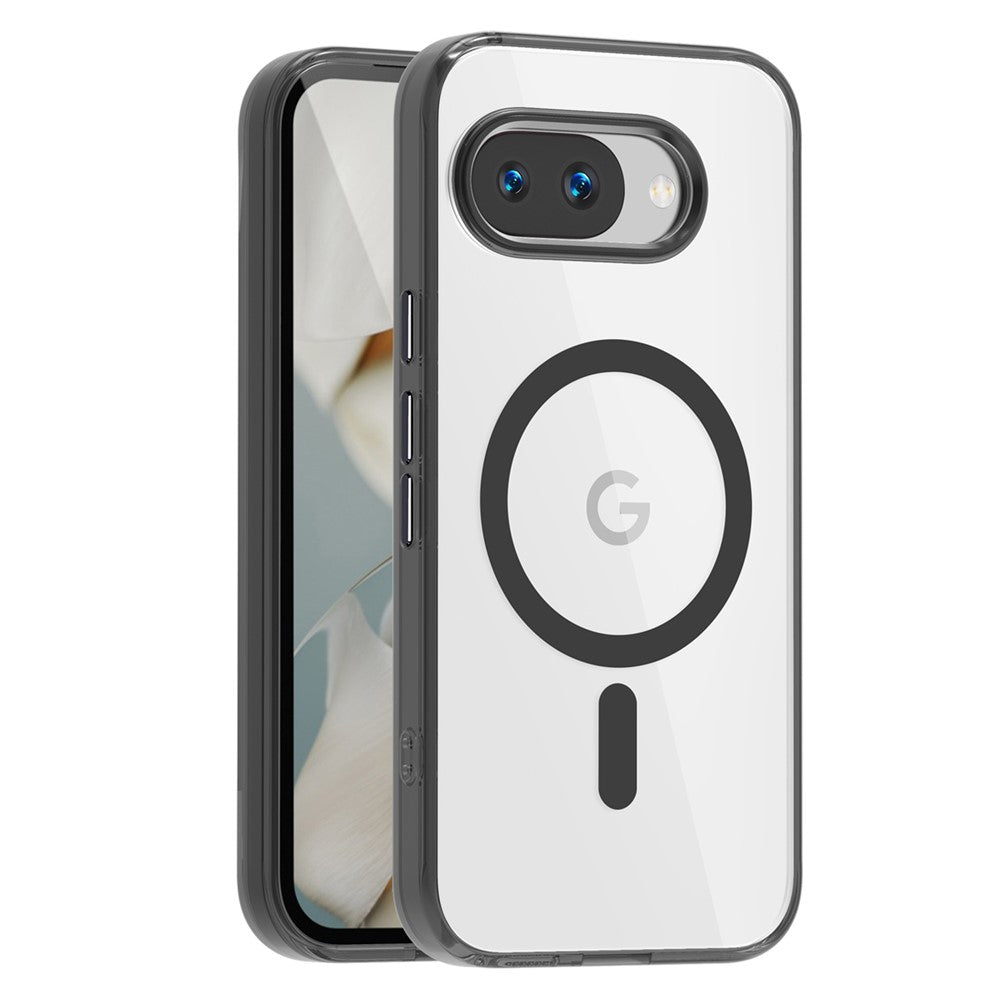 Pixel 9a Magnet-Hülle – Transparent & Kratzfest