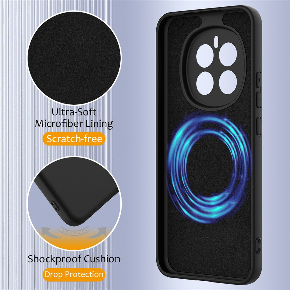 Honor Magic7 5G Magnetische Handyhülle – Schutzhülle aus stoßfestem Flüssigsilikon