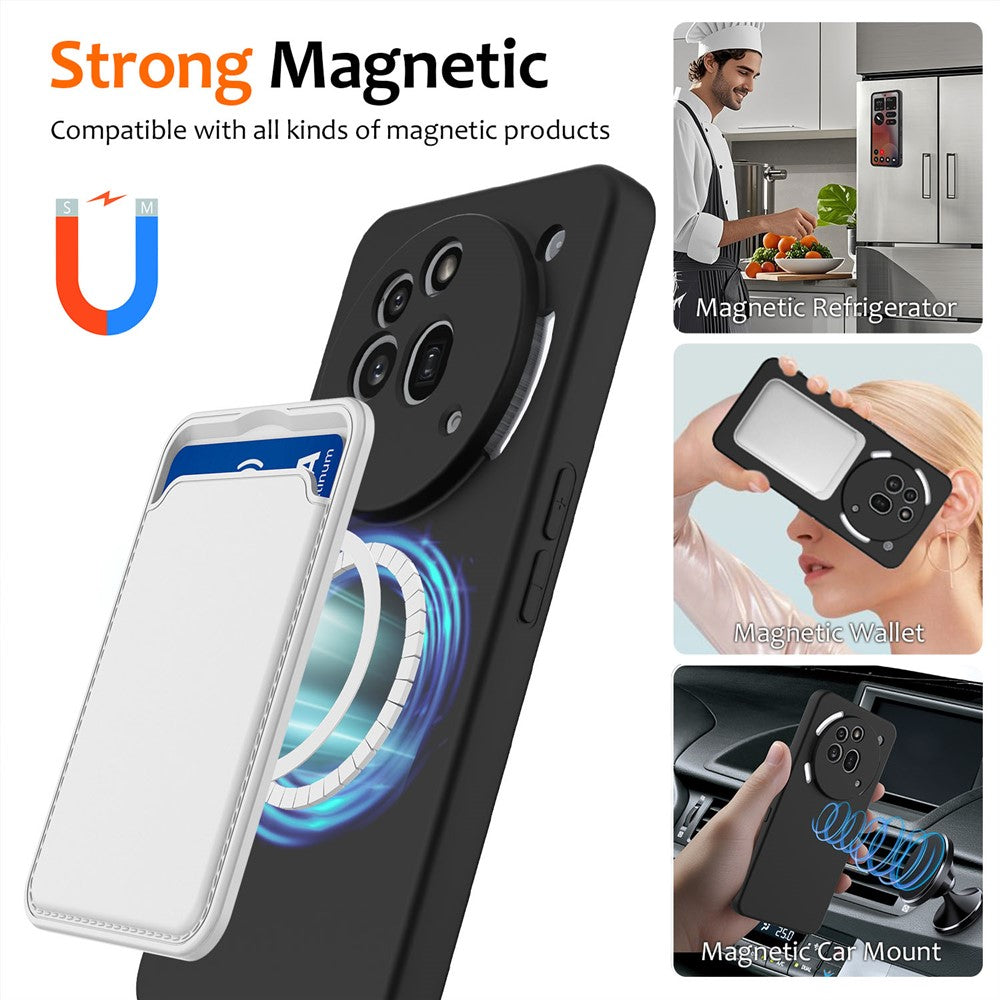 Nothing Phone (3a) Pro Magnetische Handyhülle – Schutzhülle aus stoßfestem Flüssigsilikon