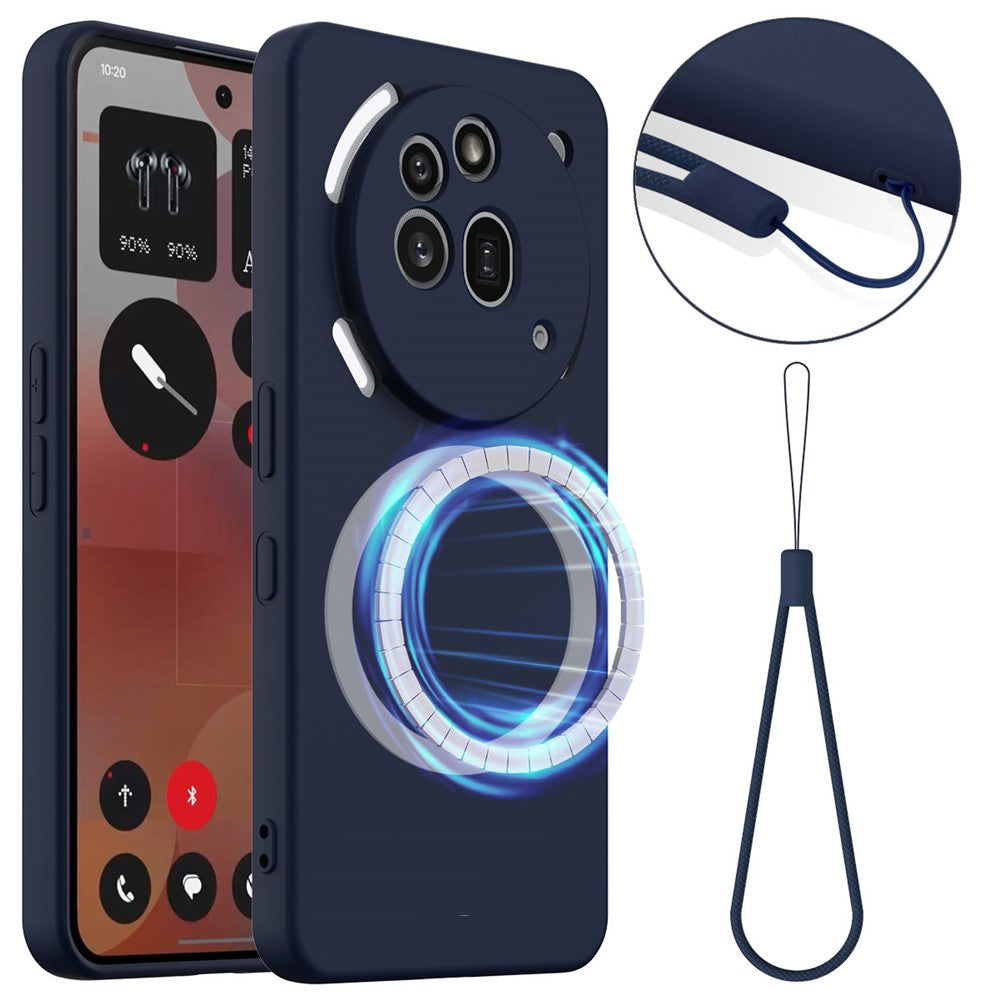 Nothing Phone (3a) Pro Magnetische Handyhülle – Schutzhülle aus stoßfestem Flüssigsilikon