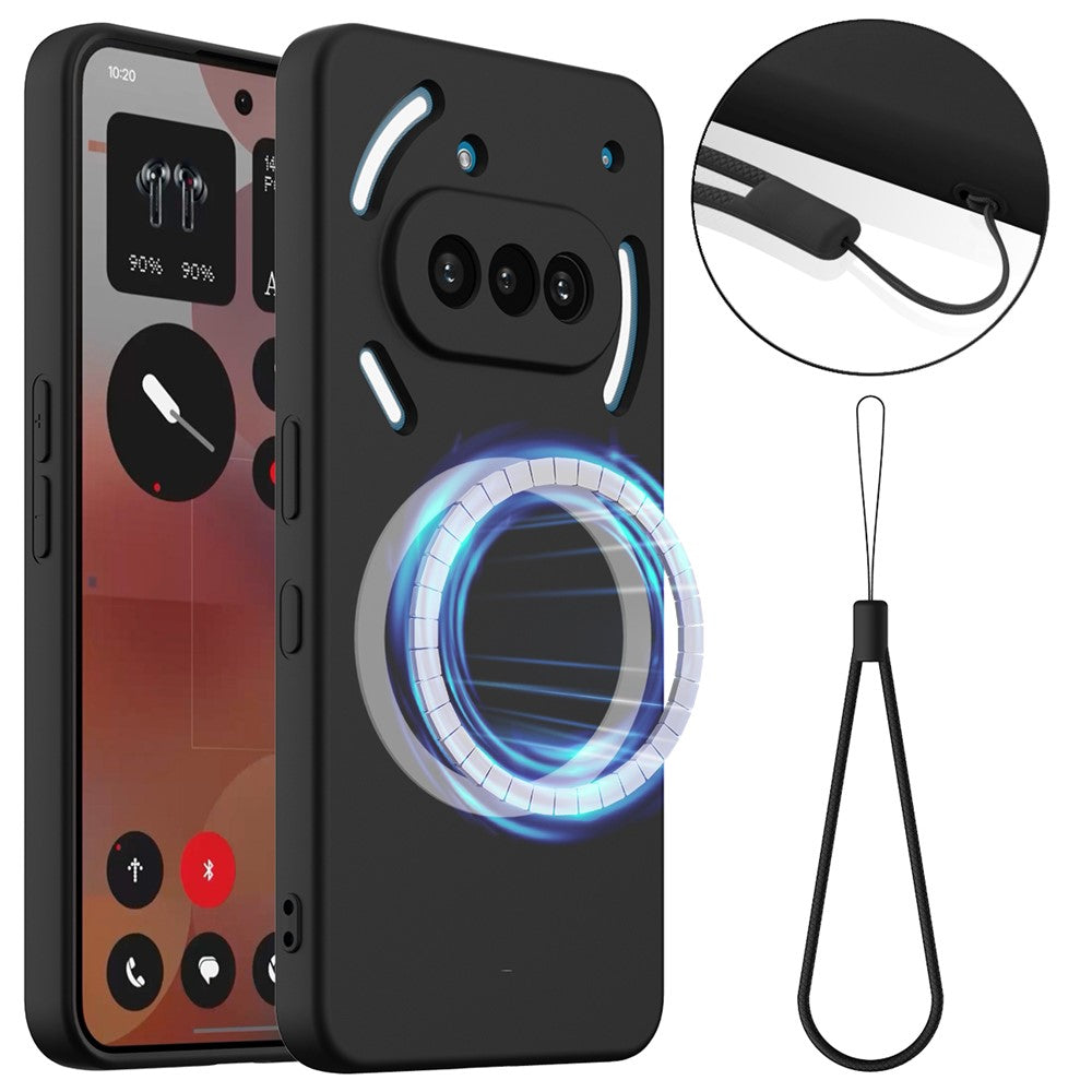 Nothing Phone (3a) Magnetische Handyhülle – Schutzhülle aus stoßfestem Flüssigsilikon