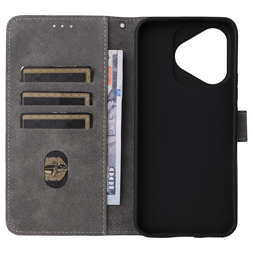 For Honor 400 Lite 5G Case Wallet RFID Blocking PU Leather Cover Stand with Strap