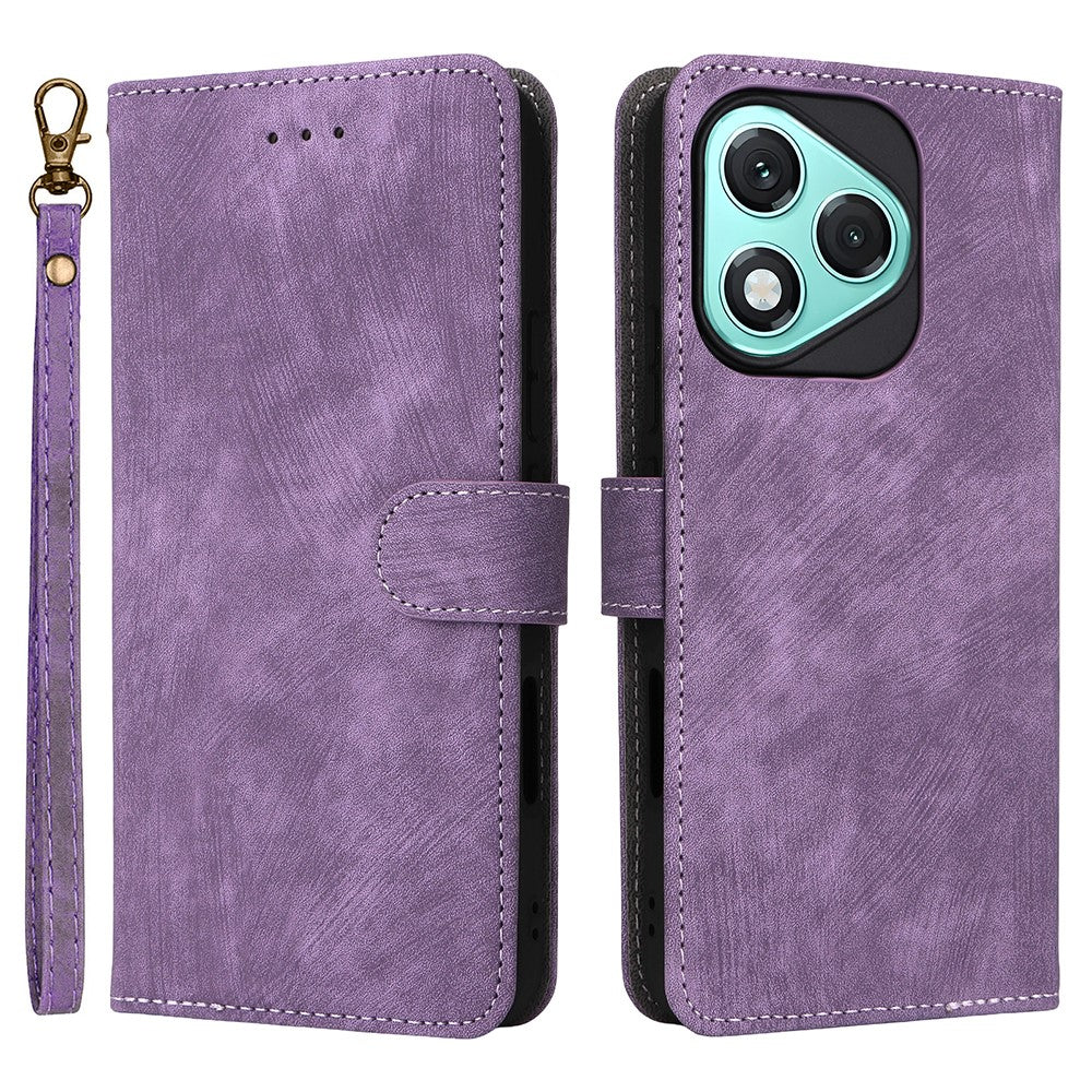 For Honor 400 Lite 5G Case Wallet RFID Blocking PU Leather Cover Stand with Strap