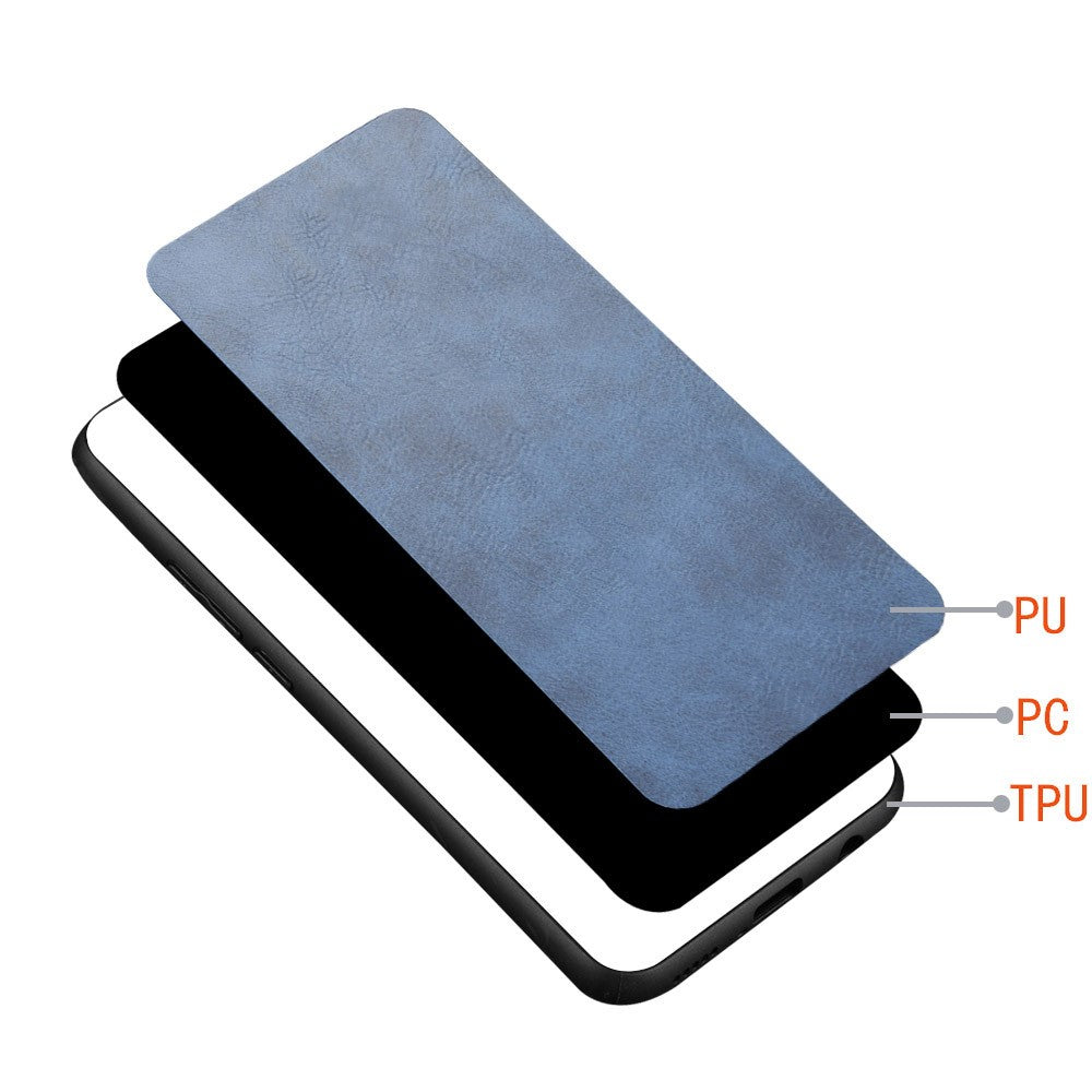 For Xiaomi 15 Ultra Case Cowhide Texture Leather + TPU + PC Phone Cover Stitching Line