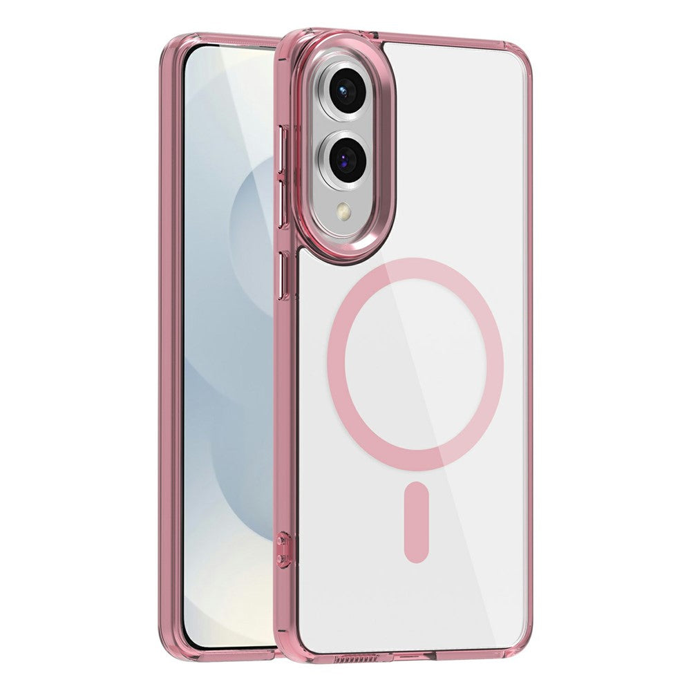 Galaxy S25 Edge Magnet-Hülle – Transparent & Kratzfest