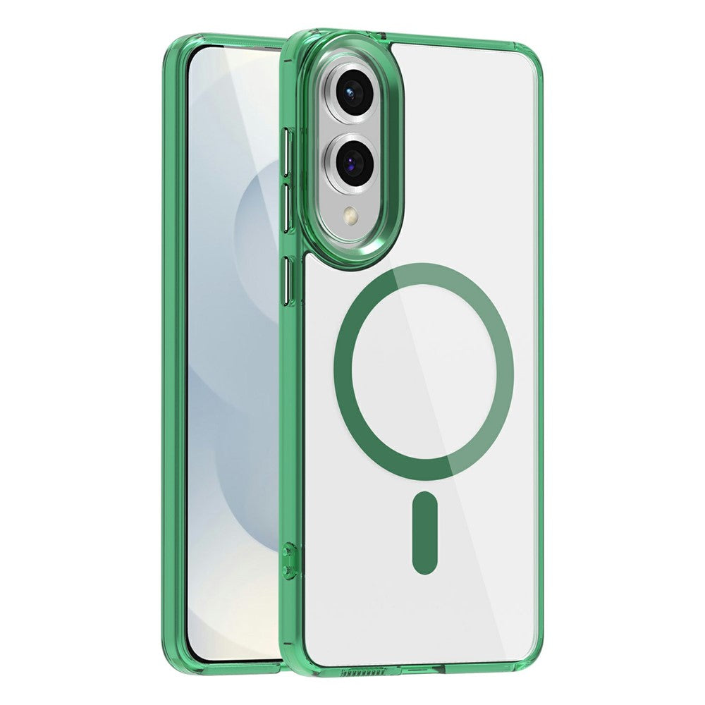 Galaxy S25 Edge Magnet-Hülle – Transparent & Kratzfest