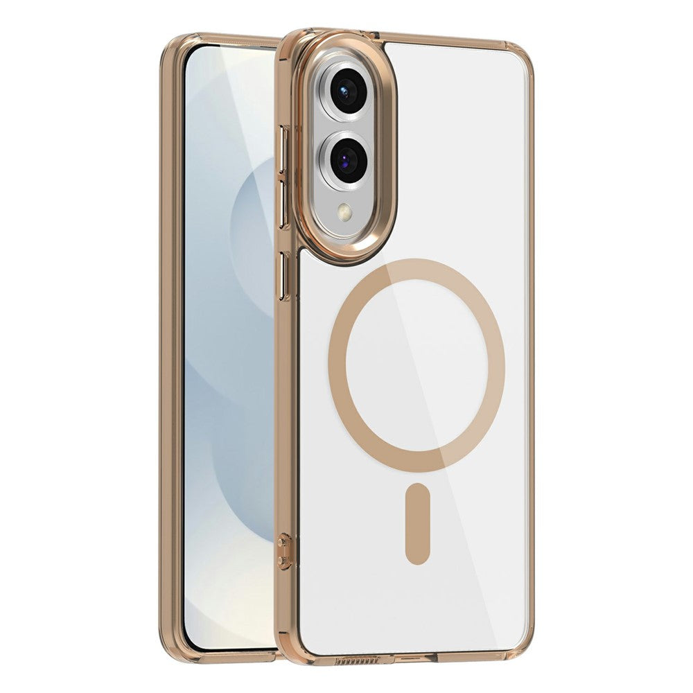 Galaxy S25 Edge Magnet-Hülle – Transparent & Kratzfest
