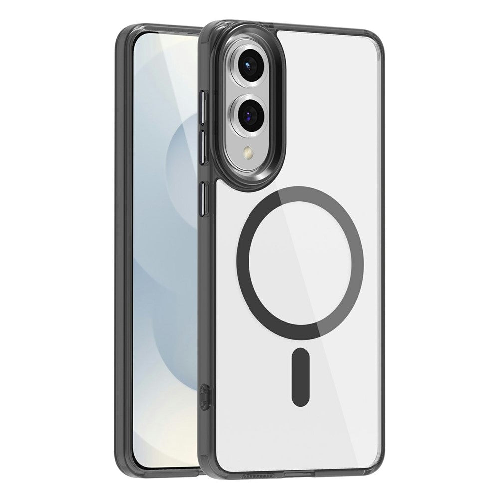 Galaxy S25 Edge Magnet-Hülle – Transparent & Kratzfest
