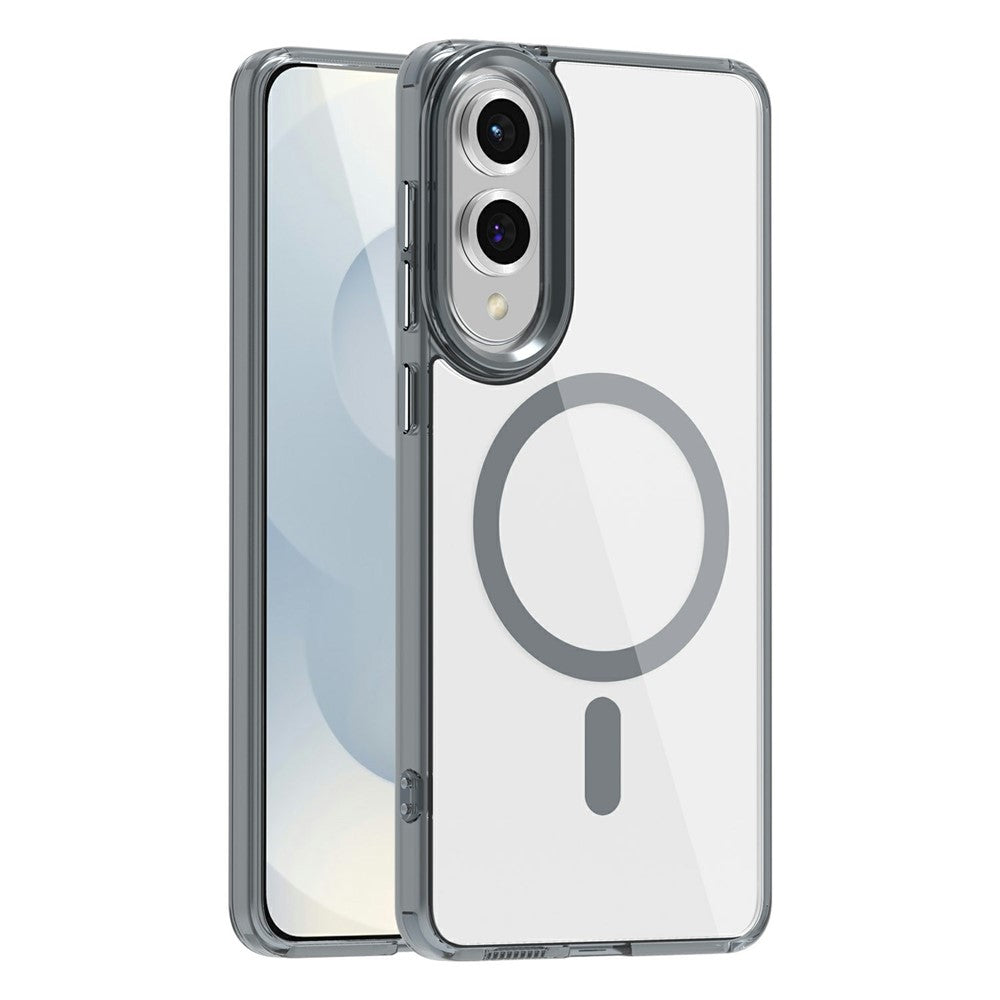 Galaxy S25 Edge Magnet-Hülle – Transparent & Kratzfest