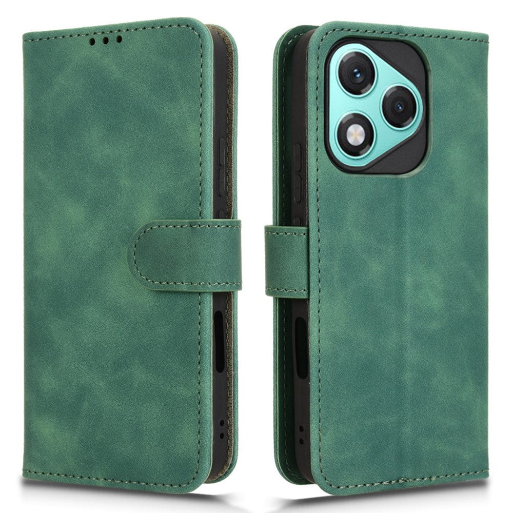 For Honor 400 Lite 5G Leather Case Skin Feel Anti Drop Wallet Flip Phone Cover