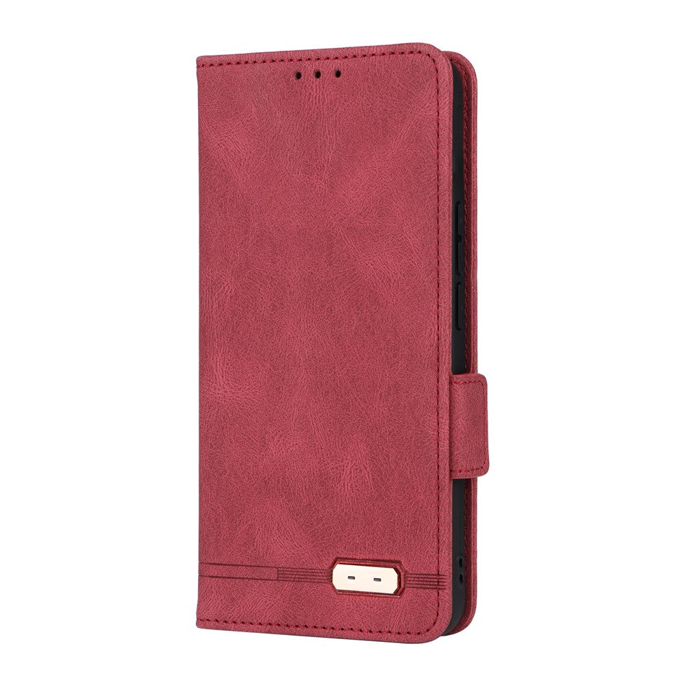 Leather Case For Xiaomi Poco F7 Pro 5G  /  F7 Ultra 5G  /  Redmi K80 Pro 5G  /  K80 5G Wallet Flip Phone Cover with Hardware Decor